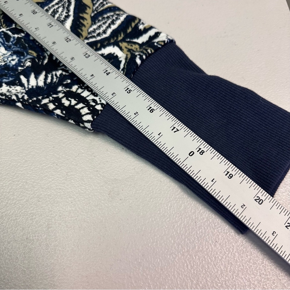Joie | Navy and White‎ Patterned Sweater - Picture 6 of 7